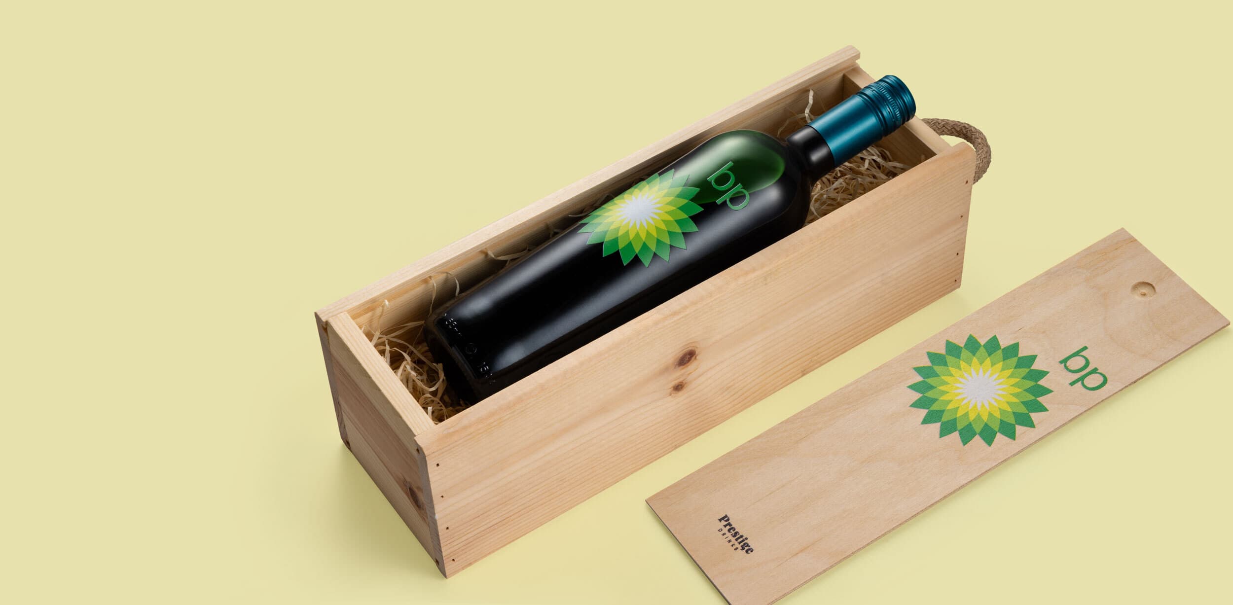 Corporate BP bottle box