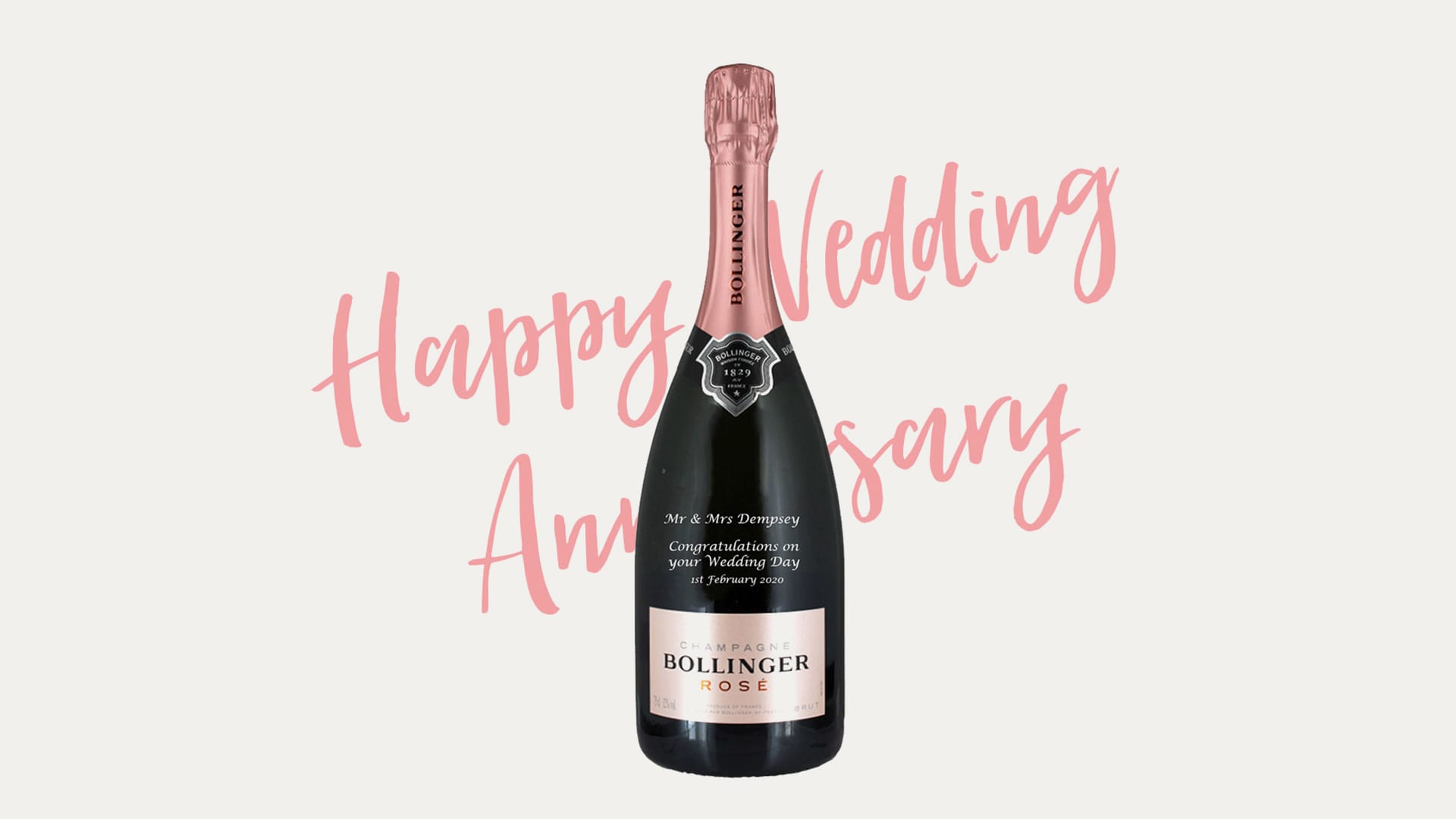 Bollinger wedding pink