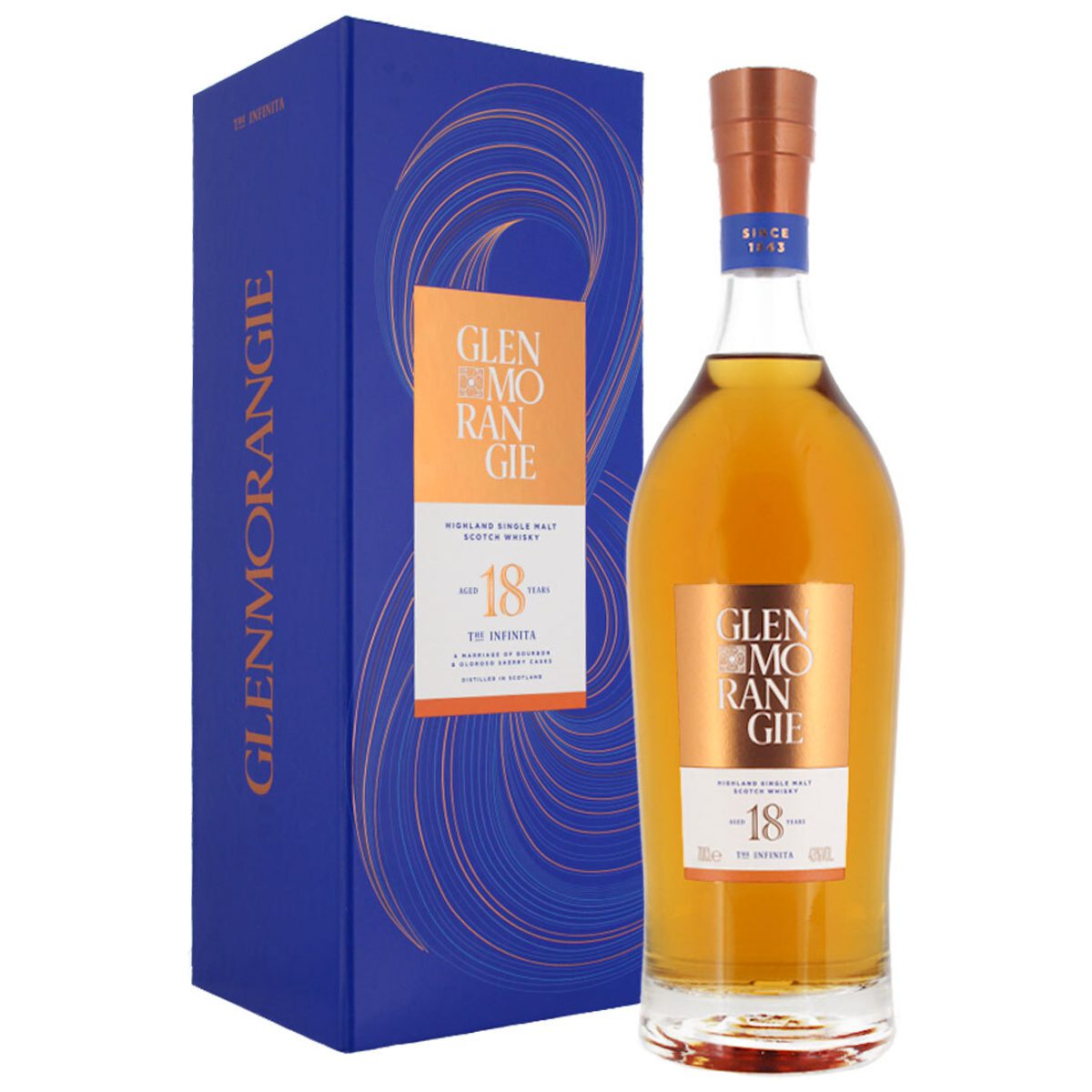 Glenmorangie 18 Year Old Single Malt Whisky 70cl Prestige Drinks glenmorangie-18-year-old-single-malt-whisky-70cl-prestige-drinks