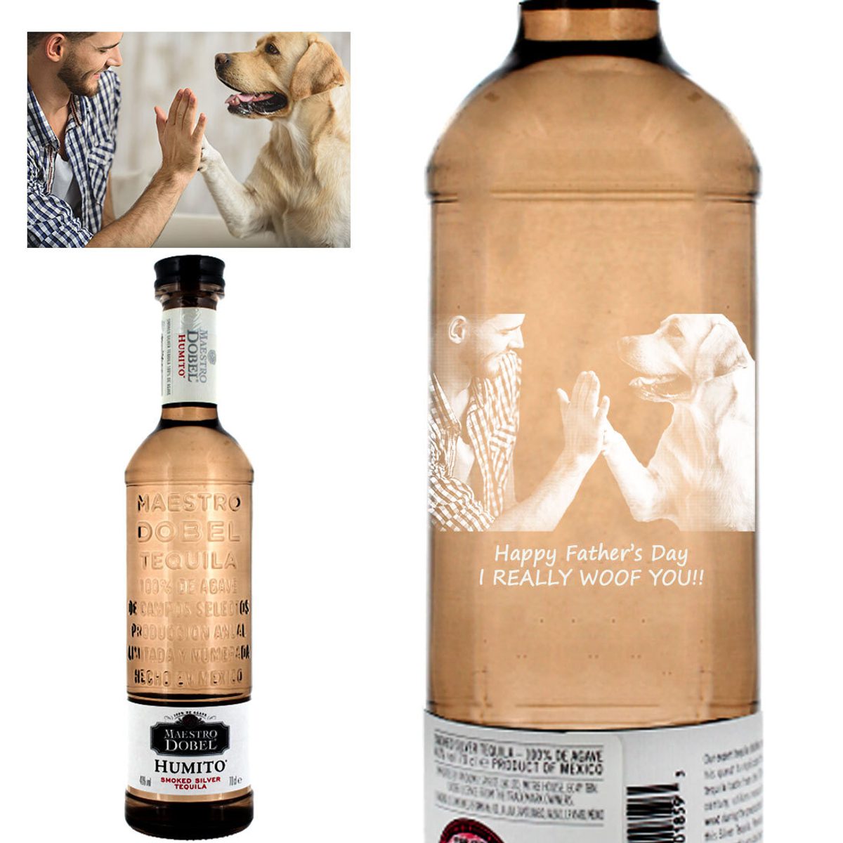 Photo Engraved Maestro Dobel Humito Tequila 70cl | Prestige Drinks