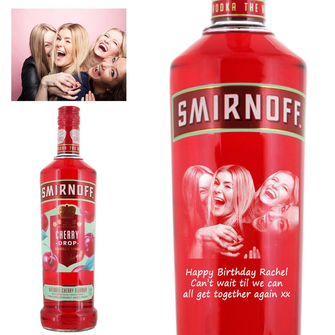 Descarga Digital Etiqueta Adhesiva De Vodka Personalizada Imprime En Casa Diversión Perfecto Cumpleaños Boda Día De La Madre 21, 18, 30, 40 046 - México